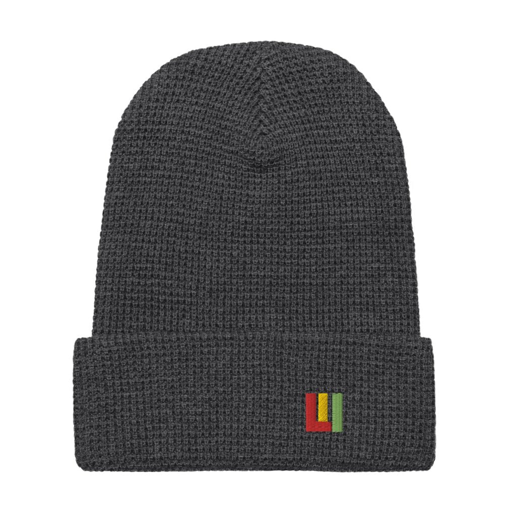 waffle-beanie-heather-charcoal-life-is-irie-icon